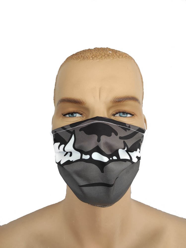 Mund Nasenschutz Maske "Bulldog" – Bild 2