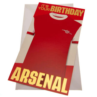 Arsenal FC Geburtstagskarte "Retro"