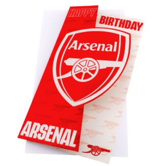 Arsenal FC Geburtstagskarte "WP"