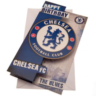 Chelsea FC Geburtstagskarte "Blues"