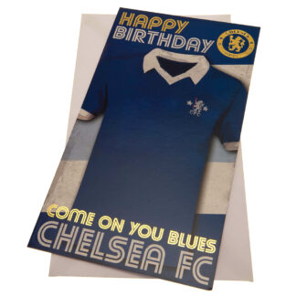 Chelsea FC Geburtstagskarte "Retro"