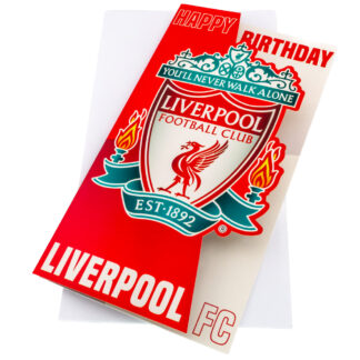 Liverpool FC Geburtstagskarte "Crest"