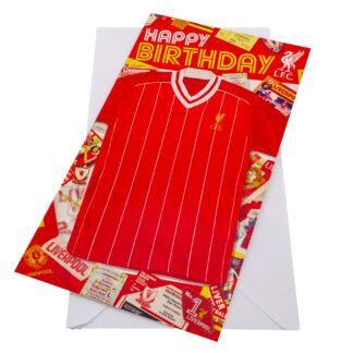Liverpool FC Geburtstagskarte "Retro"