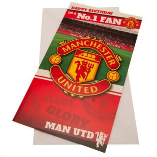 Manchester United Geburtstagskarte "Fan Nr.1"