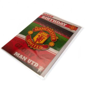 Manchester United Geburtstagskarte “Musik"