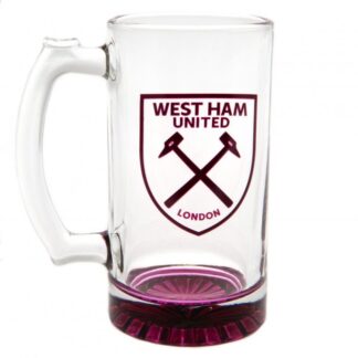 West Ham United Bierkrug "Steinglas"