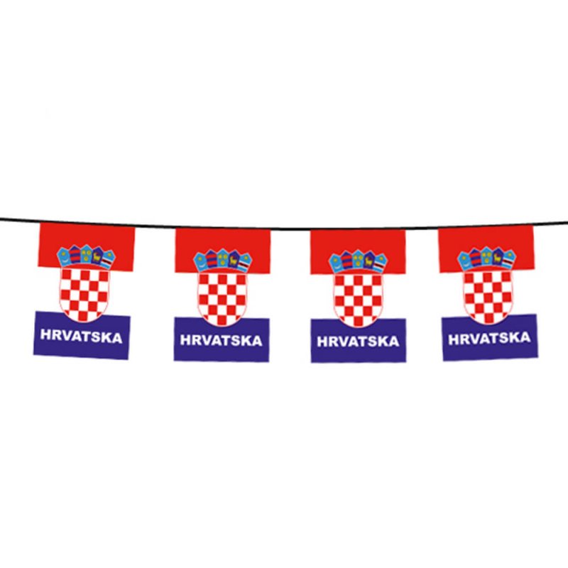 Kroatien Fahnenkette