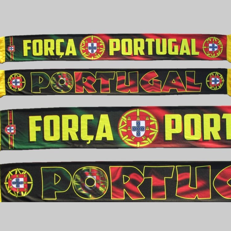 Portugal Fanschal "Seide"