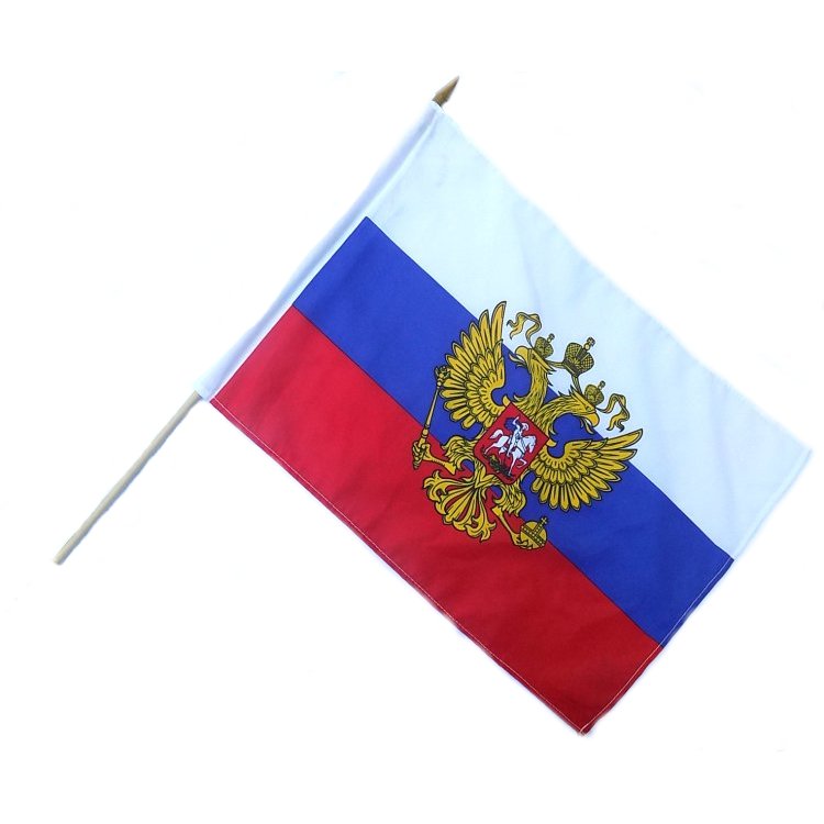 Handfahne klein "Russland 2"