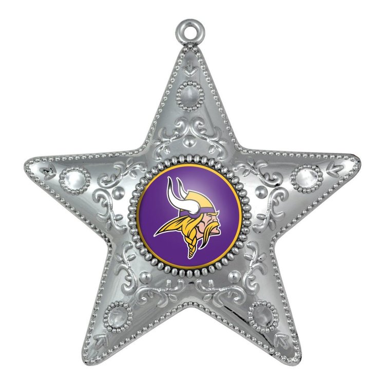 Produkt Bild Minnesota Vikings Weihnachtsbaum Deko "Silver Star"