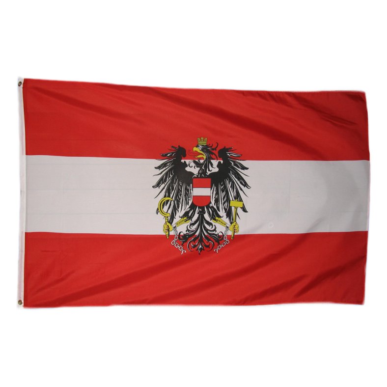 Fahne Österreich Adler 150x250cm