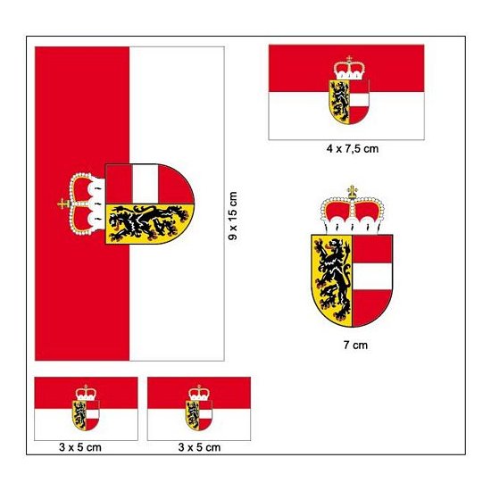 Aufkleber Set "Salzburg"