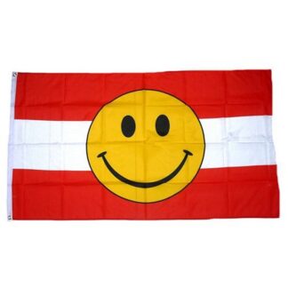 Produktbild Fahne Österreich 90x150cm "Smiley"
